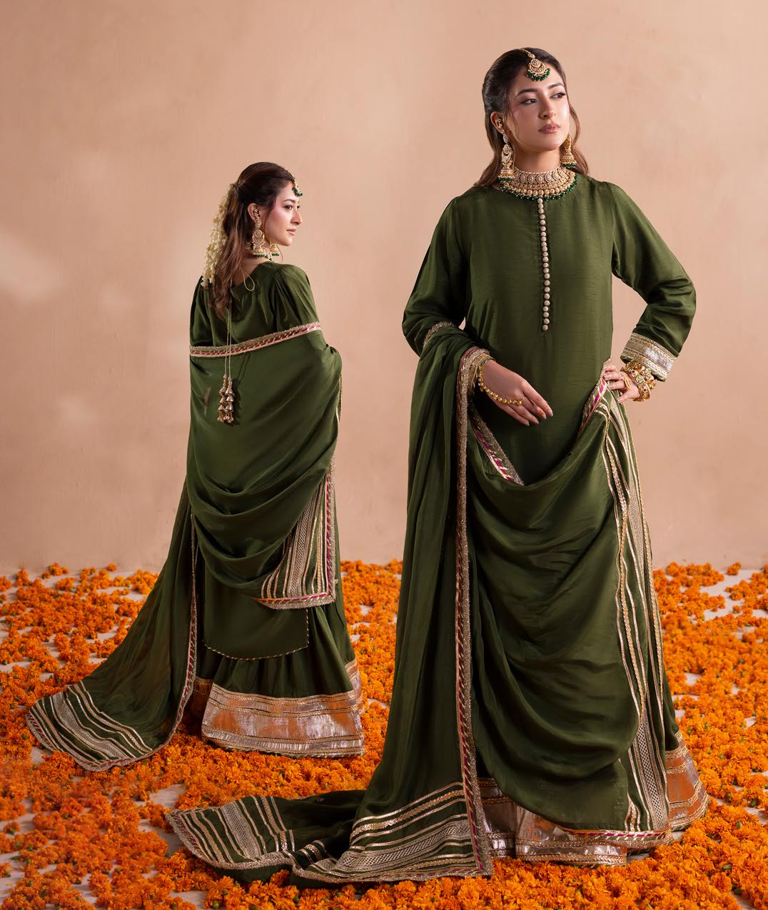 Gotta Kinari article 2663/B in Olive Green; catalog image 6.