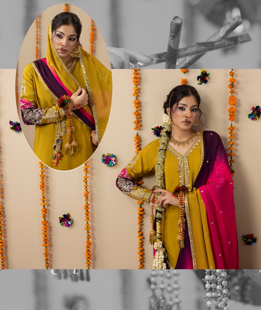 Chamkeli article 2643/A in Mustard Yellow; catalog image 2.