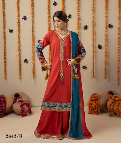 Chamkeli article 2643/B in Coral Red; catalog image 1.