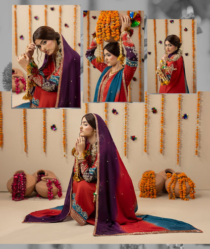 Chamkeli article 2643/B in Coral Red; catalog image 2.