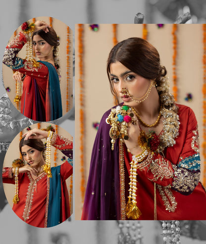 Chamkeli article 2643/B in Coral Red; catalog image 4.