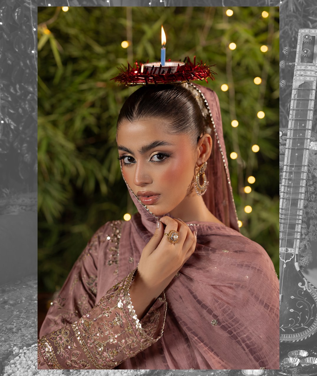 Chamkeli article 2644/A in Dusty Rose / Mauve; catalog image 3.