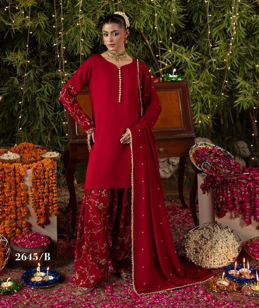 Chamkeli article 2645/B in Deep Red; catalog image 1.