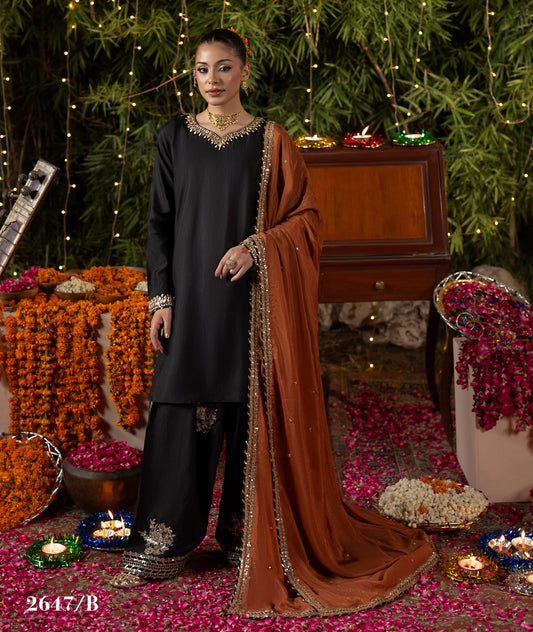 Chamkeli article 2647/B in Black / Rust; catalog image 1.
