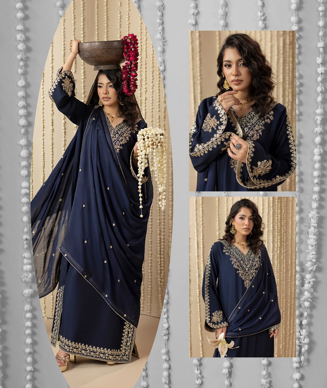 Chamkeli article 2648/A in Navy Blue; catalog image 2.