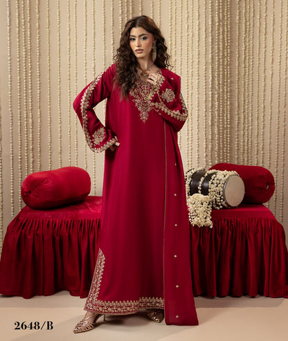 Chamkeli article 2648/B in Deep Crimson; catalog image 1.