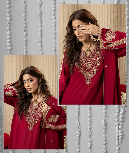 Chamkeli article 2648/B in Deep Crimson; catalog image 2.