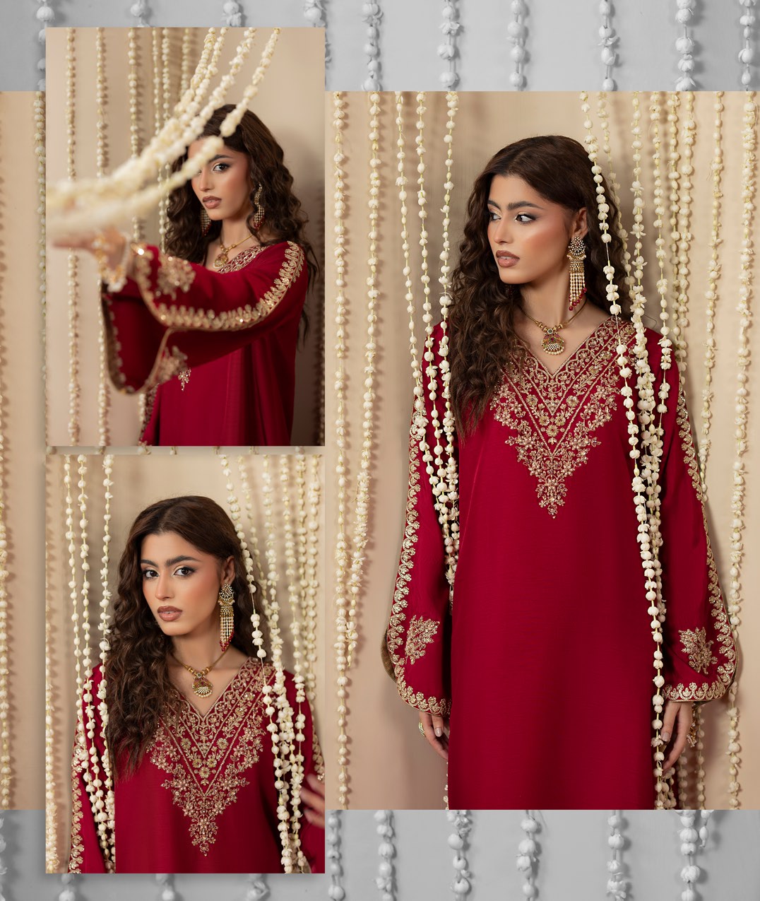 Chamkeli article 2648/B in Deep Crimson; catalog image 4.