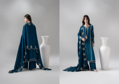 The Silk Edit article 2655/A in Deep Teal; catalog image 2.