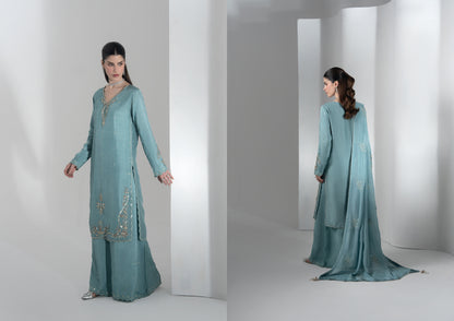 The Silk Edit article 2656/A in Aqua Blue; catalog image 3.