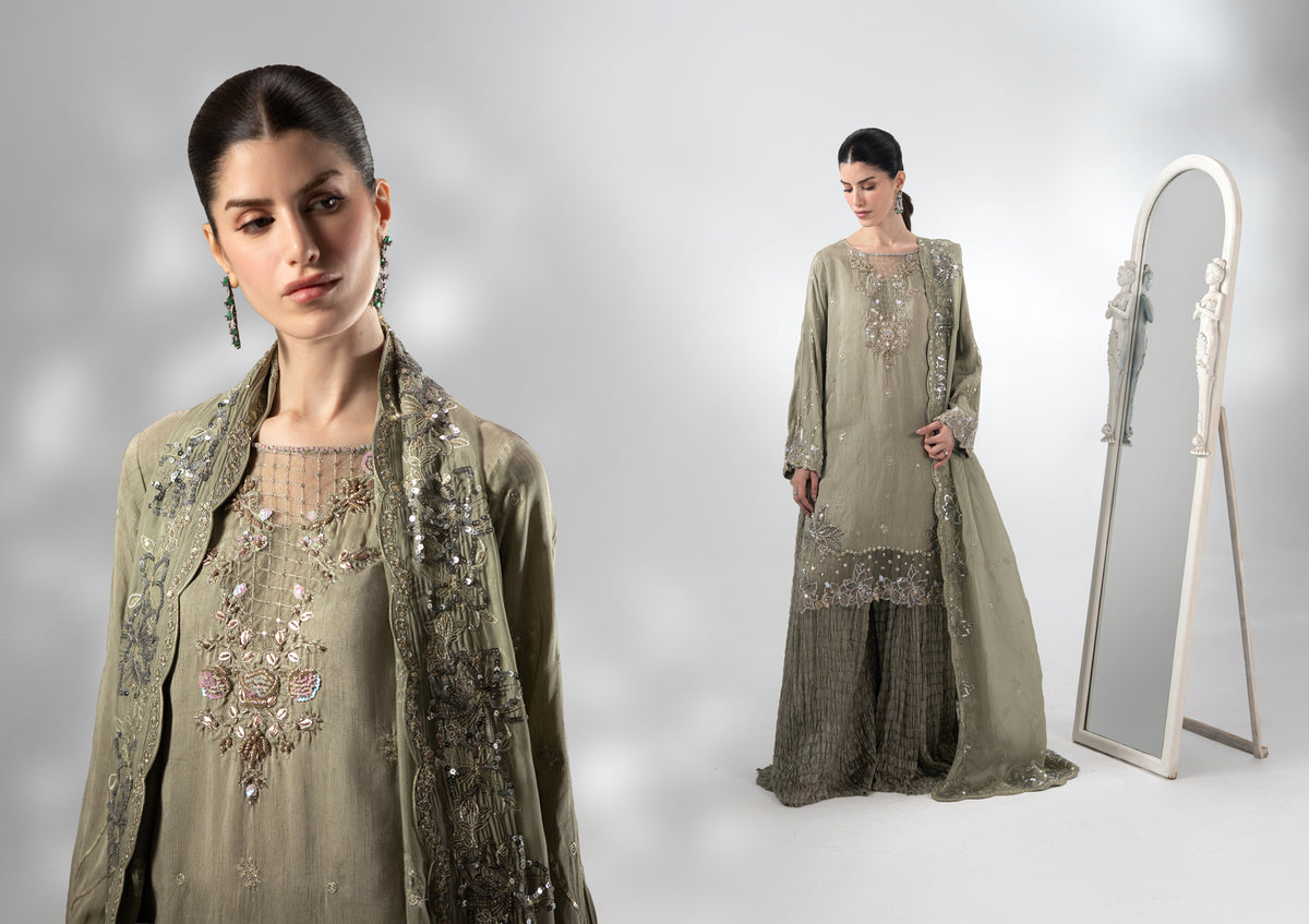 The Silk Edit article 2657/A in Sage Olive; catalog image 2.
