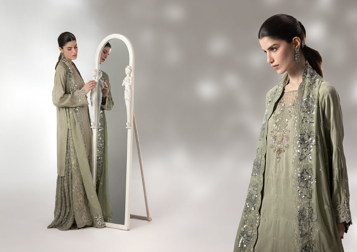 The Silk Edit article 2657/A in Sage Olive; catalog image 3.