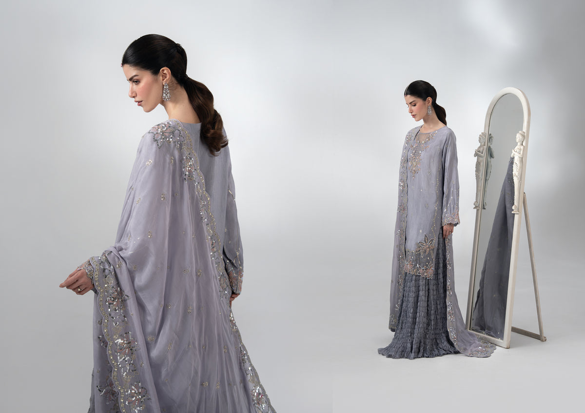 The Silk Edit article 2657/B in Silver Lilac Grey; catalog image 3.