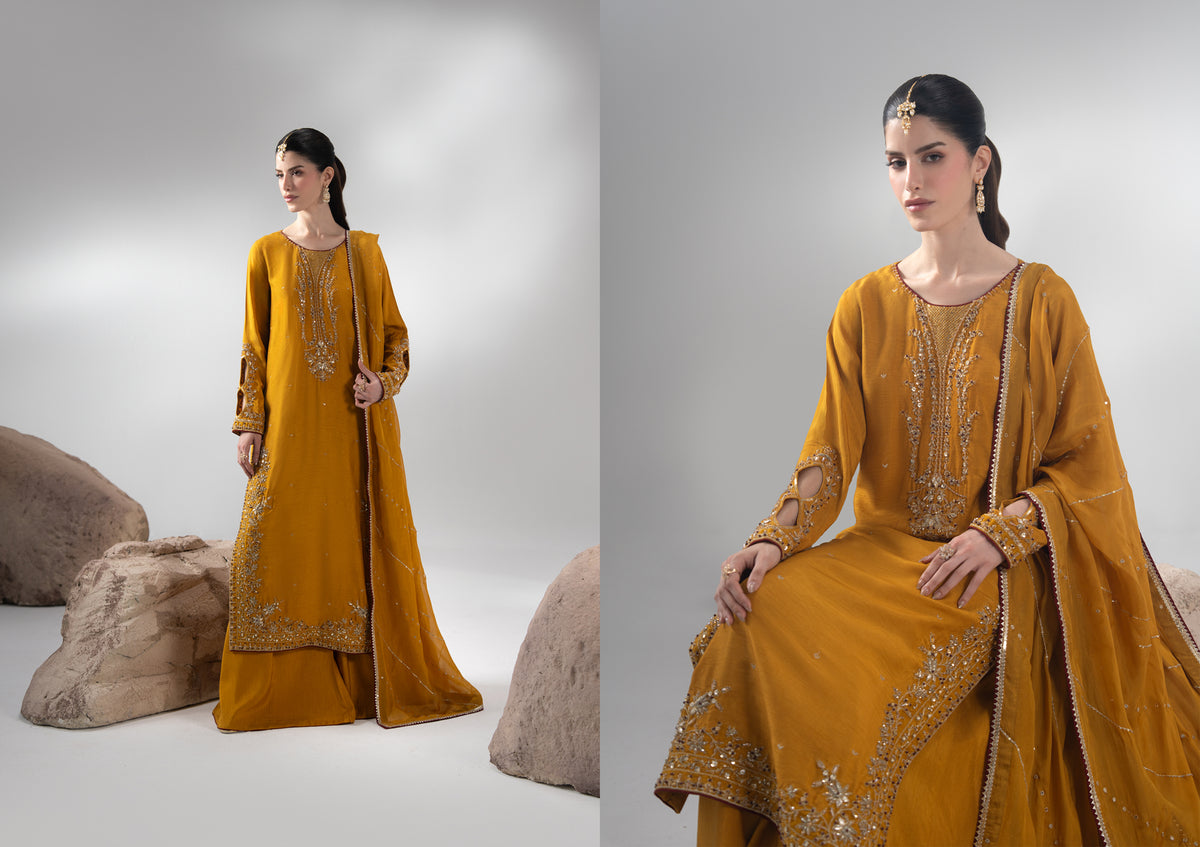 The Silk Edit article 2659/A in Mustard; catalog image 2.