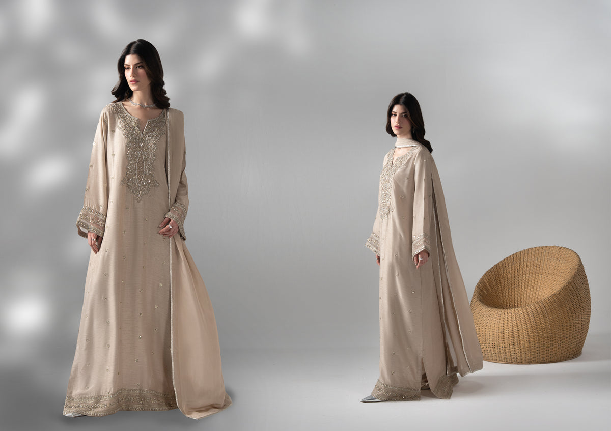 The Silk Edit article 2660/A in Champagne Beige; catalog image 3.