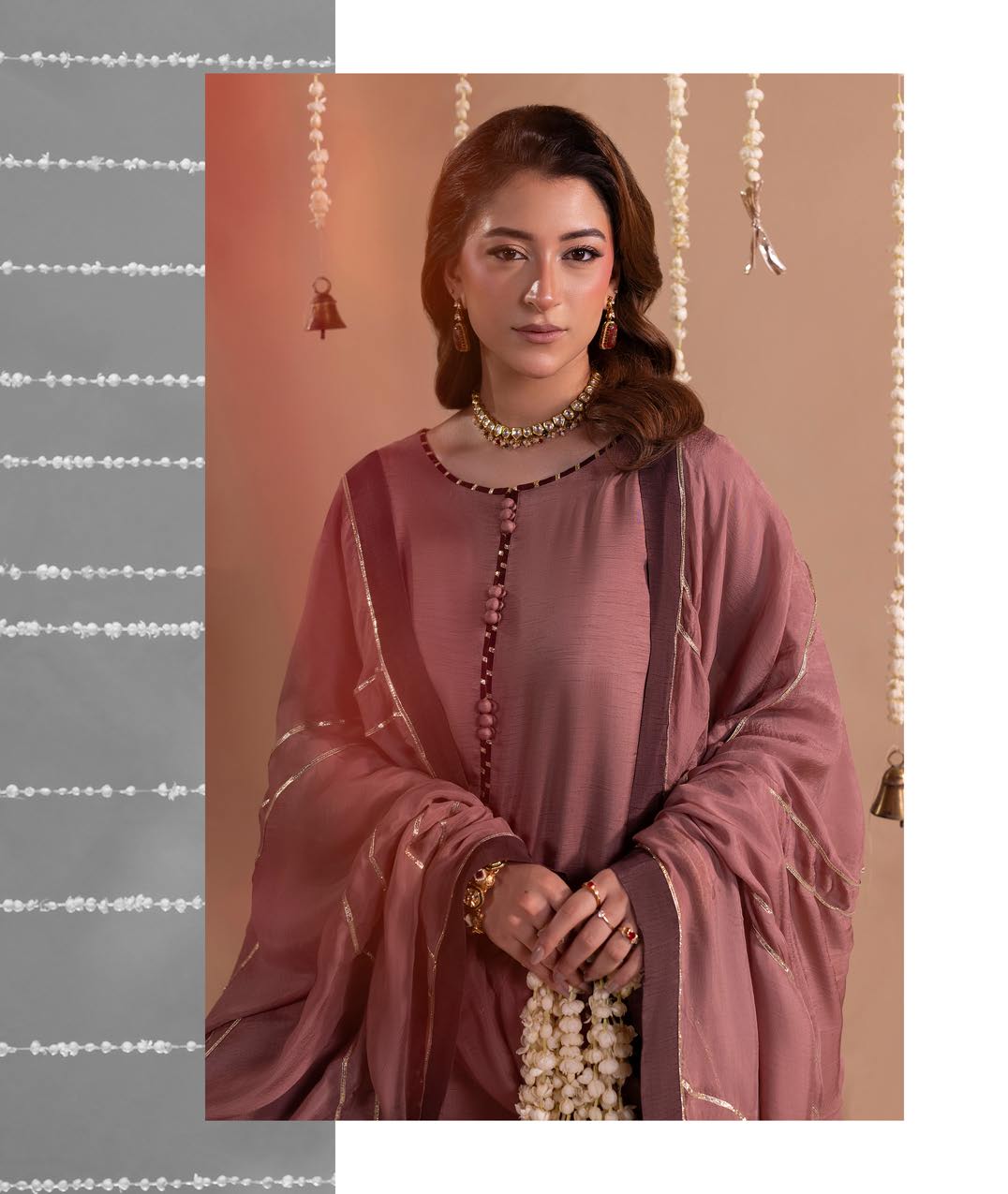 Gotta Kinari article 2662/B in Dusty Mauve; catalog image 2.