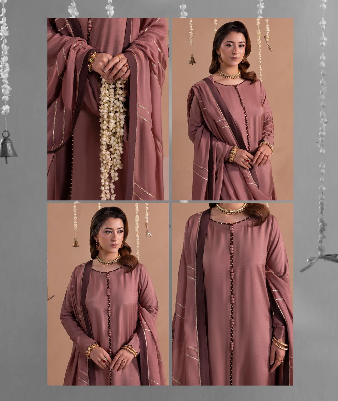 Gotta Kinari article 2662/B in Dusty Mauve; catalog image 4.