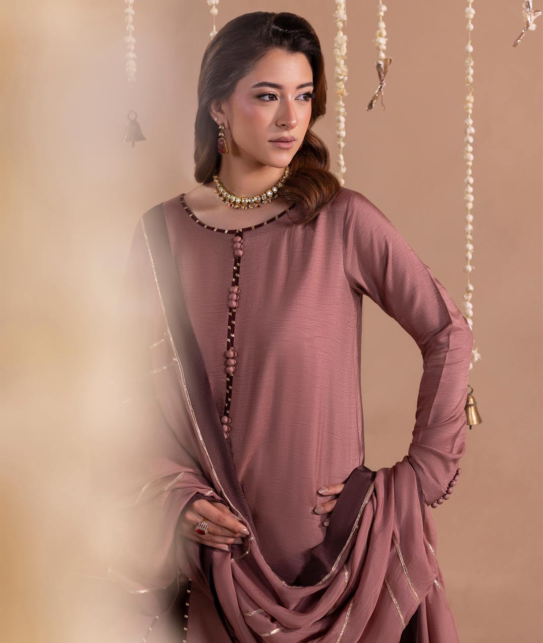 Gotta Kinari article 2662/B in Dusty Mauve; catalog image 5.