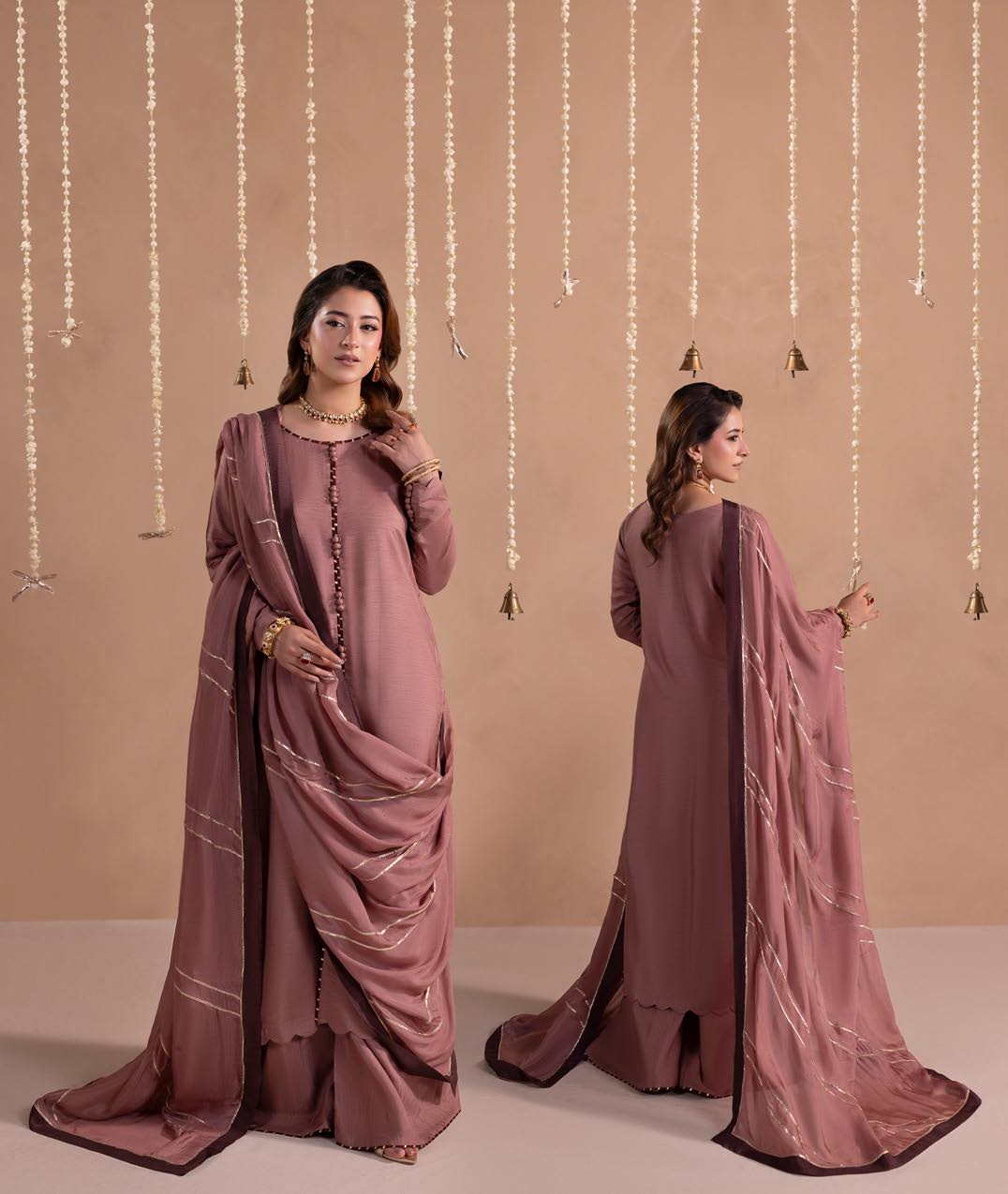 Gotta Kinari article 2662/B in Dusty Mauve; catalog image 6.