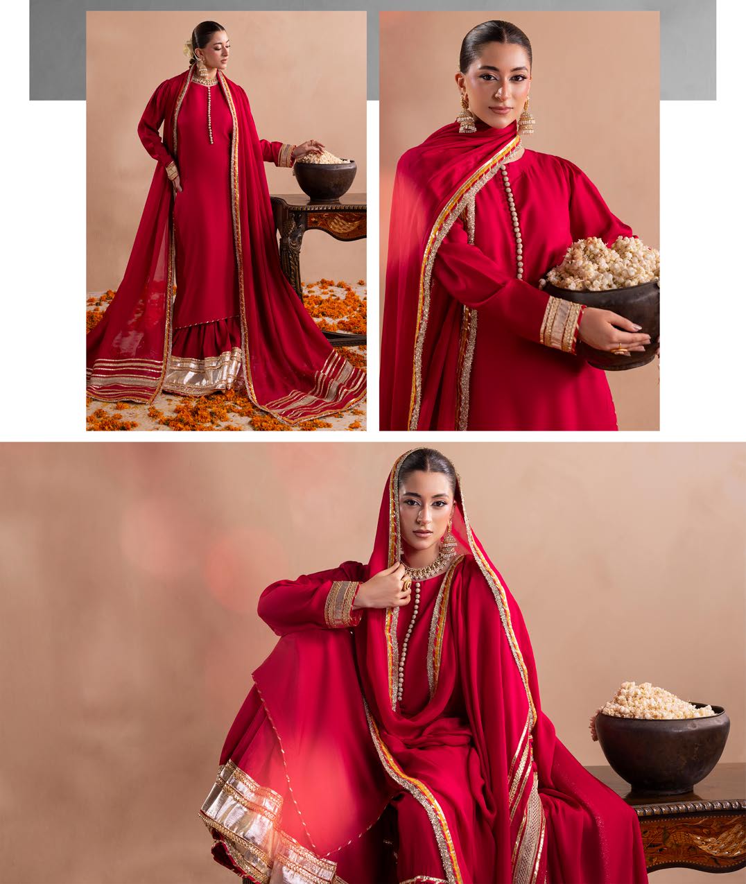 Gotta Kinari article 2663/A in Red; catalog image 4.