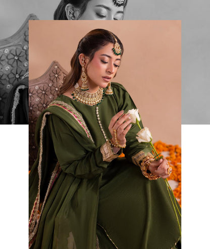 Gotta Kinari article 2663/B in Olive Green; catalog image 2.