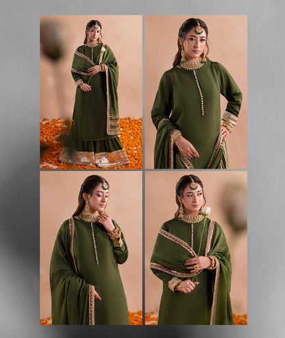 Gotta Kinari article 2663/B in Olive Green; catalog image 4.