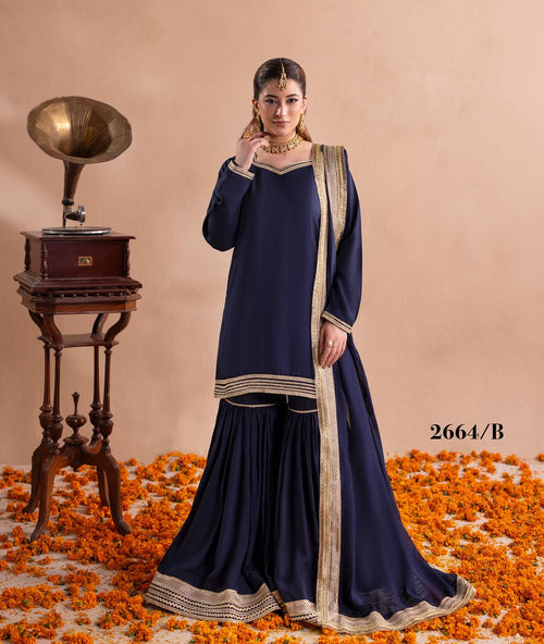 Gotta Kinari article 2664/B in Navy Blue; catalog image 1.