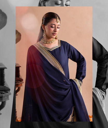 Gotta Kinari article 2664/B in Navy Blue; catalog image 2.