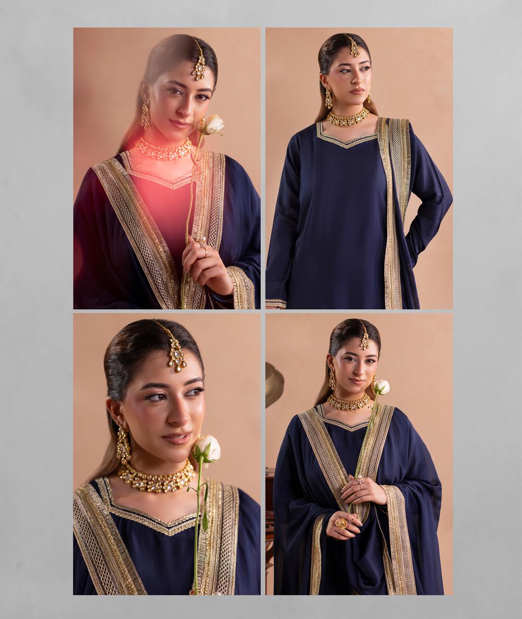 Gotta Kinari article 2664/B in Navy Blue; catalog image 3.