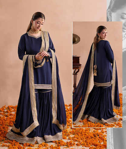 Gotta Kinari article 2664/B in Navy Blue; catalog image 5.