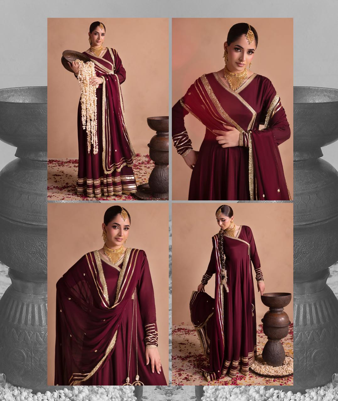 Gotta Kinari article 2665/A in Burgundy; catalog image 4.