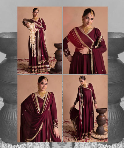 Gotta Kinari article 2665/A in Burgundy; catalog image 4.