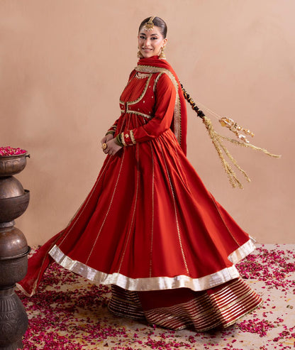 Gotta Kinari article 2666/B in Scarlet Red; catalog image 3.
