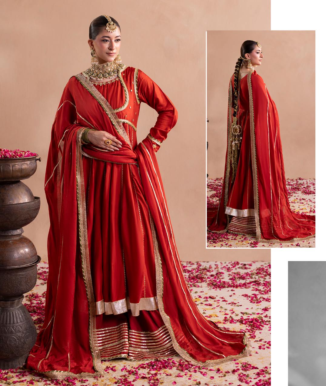 Gotta Kinari article 2666/B in Scarlet Red; catalog image 6.