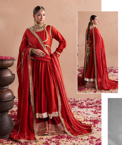 Gotta Kinari article 2666/B in Scarlet Red; catalog image 6.