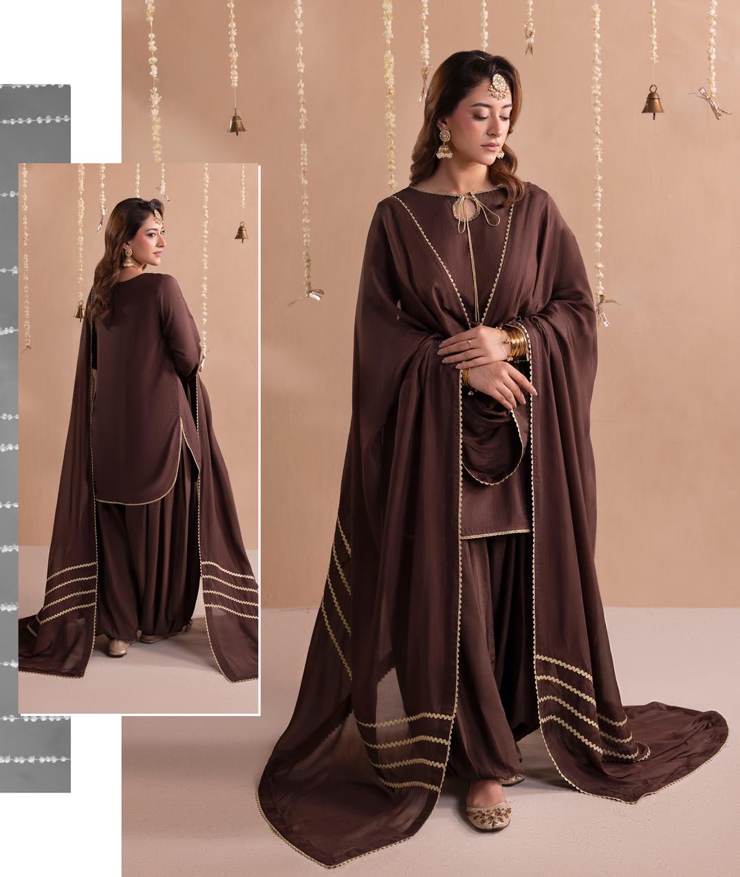 Gotta Kinari article 2668/B in Chocolate Brown; catalog image 6.